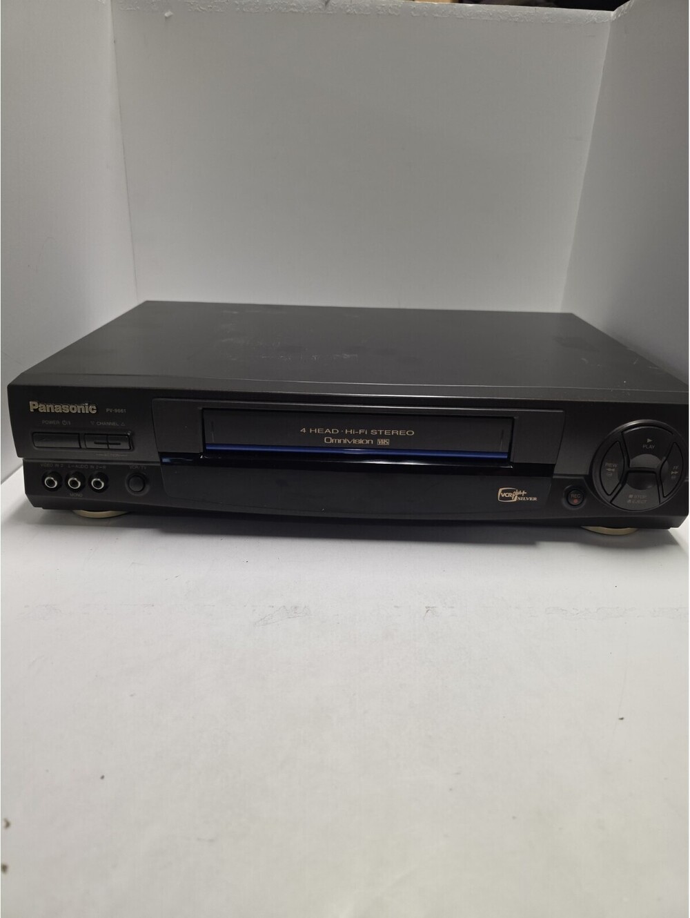 Panasonic Blue Line PV-9661 VCR Recorder VHS Player Tested and Working
